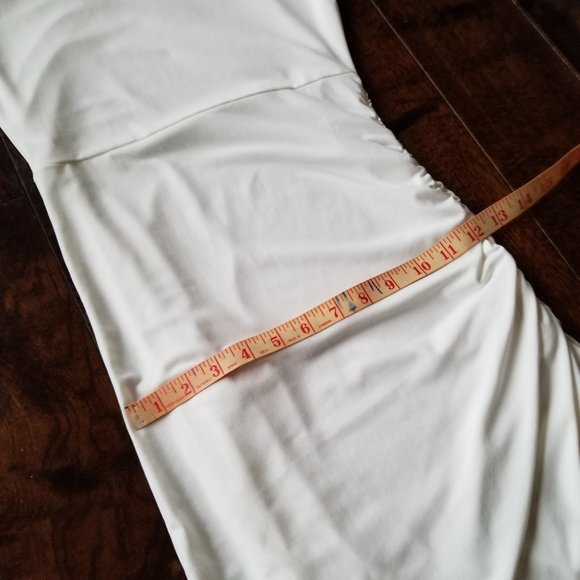 Moda International Victoria's Secret White Ruched Dress - Picture 10 of 10